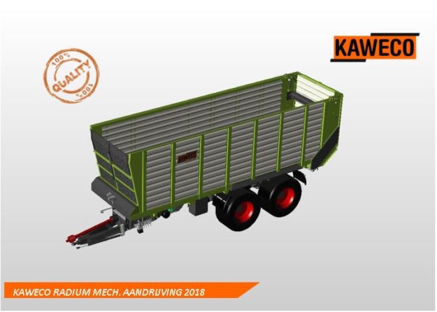 Kaweco Radium silagewagens Scherpe acties op KAWECO RADIUM silagewagens met mechanische aandrijving bij De Kruyf Mechansiatie Aalten.