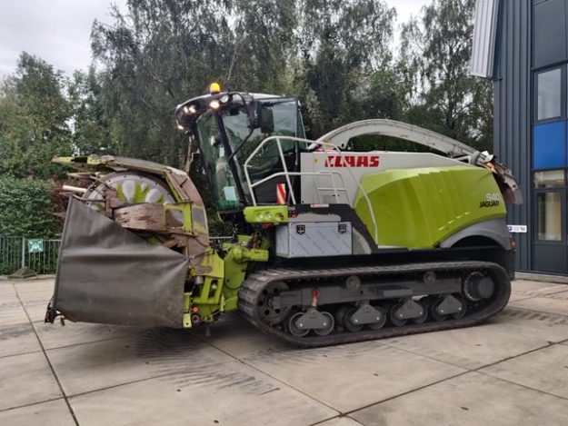 Claas Jaguar 940 G.M. Damsteeg rups foto 4